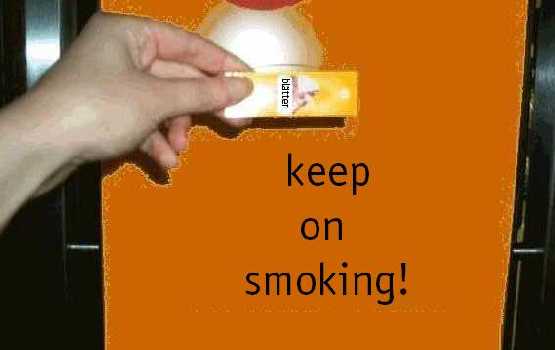keep on smoking